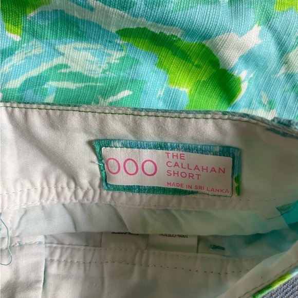 Lilly Pulitzer Shorts Poolside Blue The Callahan Short - Picture 3 of 6